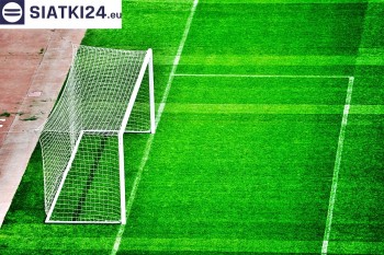 Siatki Ropczyce - Siatki do bramki - 7,32x2,44 - (7,5x2,5m- tak zwane bramki siódemki) do piłki nożnej. dla terenów Ropczyc